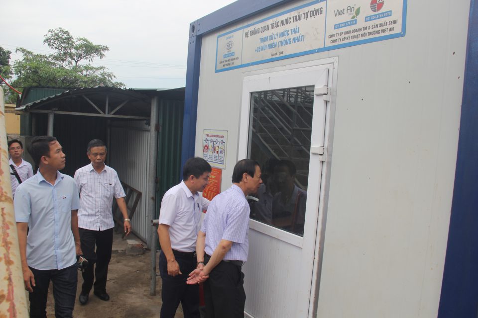 Hệ thống quan trắc nước thải tự động của đơn vị ngành Than