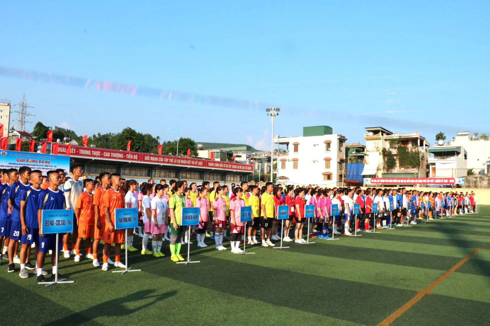 Khai mạc Giải bóng đá phong trào TKV năm 2025