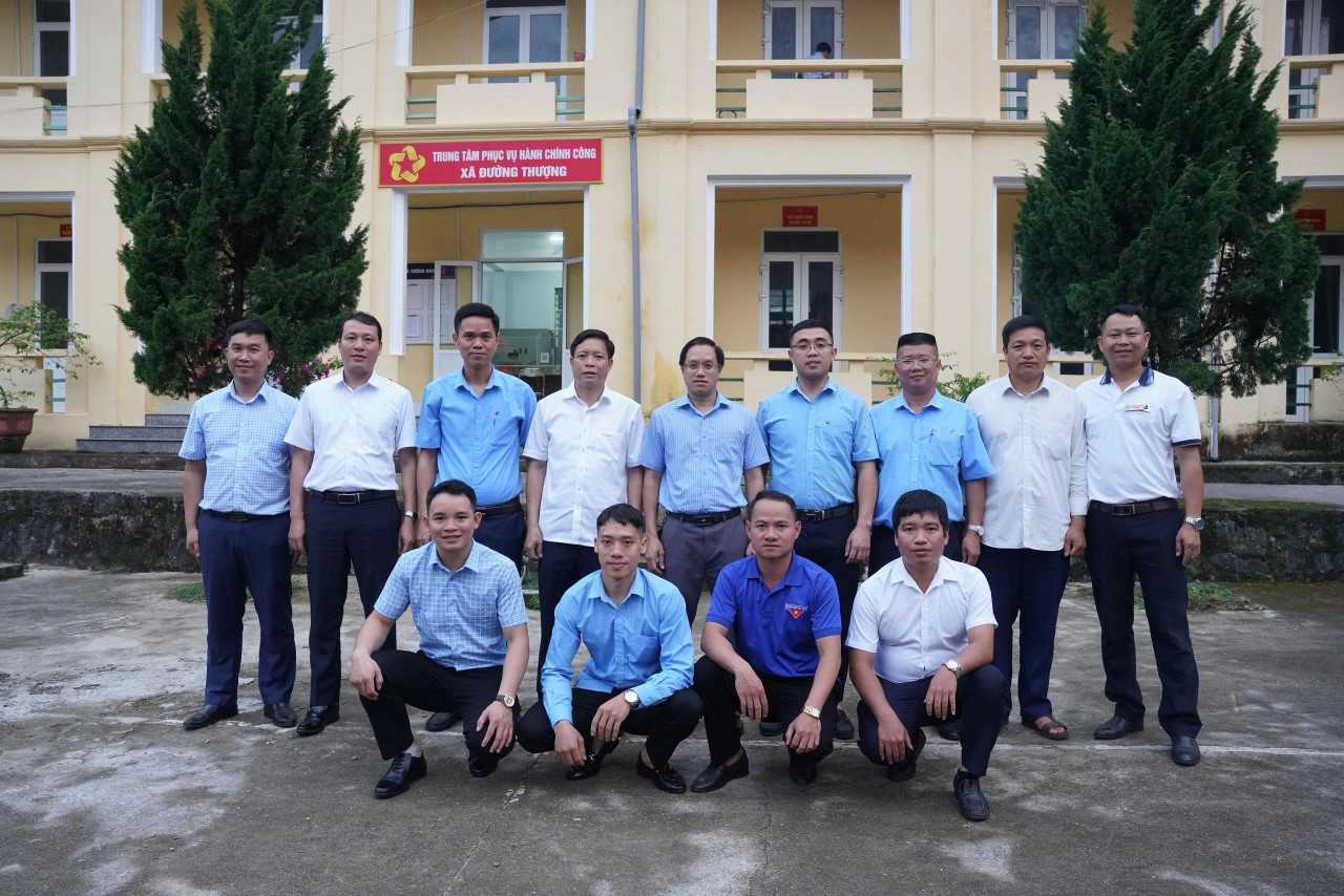 Ảnh bài gốc: Công ty Than Quang Hanh – TKV phối hợp tuyển sinh nghề mỏ hầm lò tại xã Đường Thượng